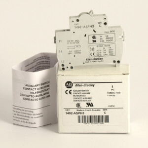 Allen Bradley Hillfskontakt 1492-ASPH3 SER.C OVP