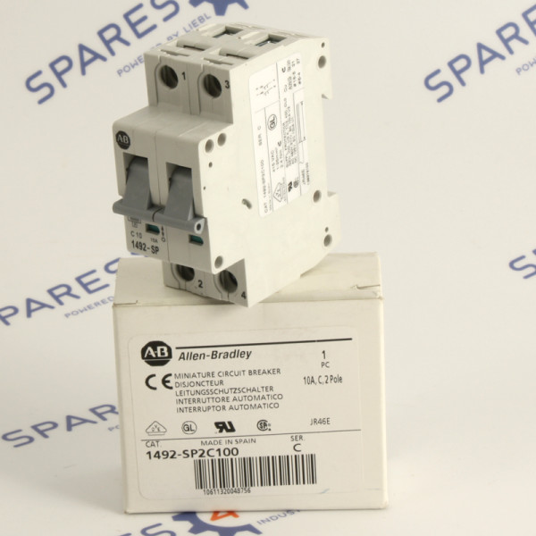 Allen Bradley Leistungsschalter 1492-SP2C100 Ser.C OVP