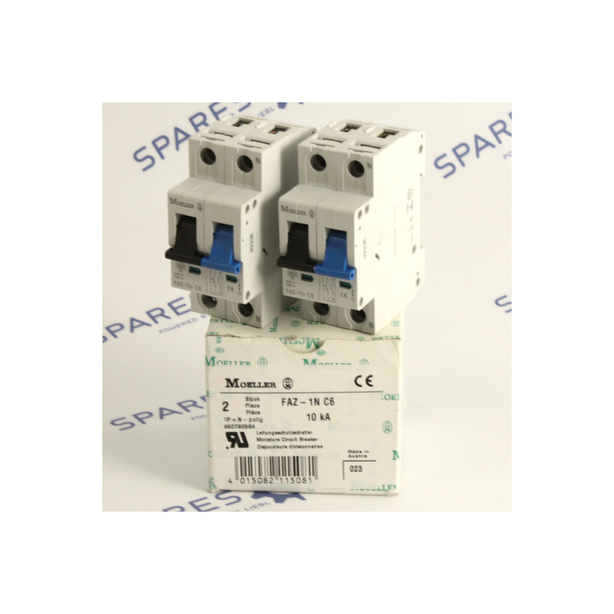 Klöckner Moeller Leitungsschutzschalter FAZ-1N C6 95079