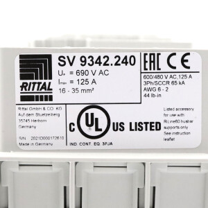RITTAL Anschlussadapter SV 9342.240 OVP