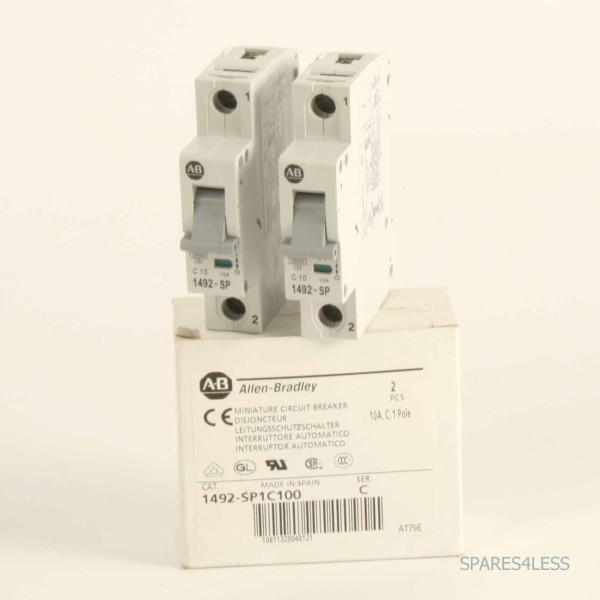 Allen Bradley Leistungsschalter 1492-SP1C060 Ser. C (2Stk.) OVP