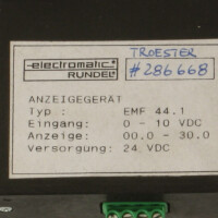 electromatic Rundel Anzeigegerät EMF44.1 NOV