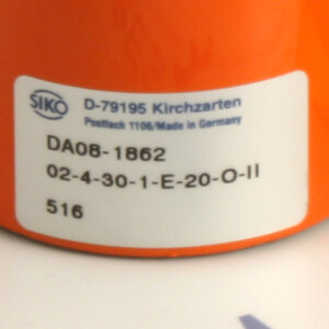 SIKO Digitale Positionsanzeige DA08-1862 02-4-301-E-20-O-11 GEB