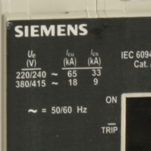 Siemens Leistungsschalter 3VF2213-0FJ41-0AA0 OVP