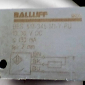 Balluff induktiver Näherungsschalter BES 517-345-M1-Y-PU NOV