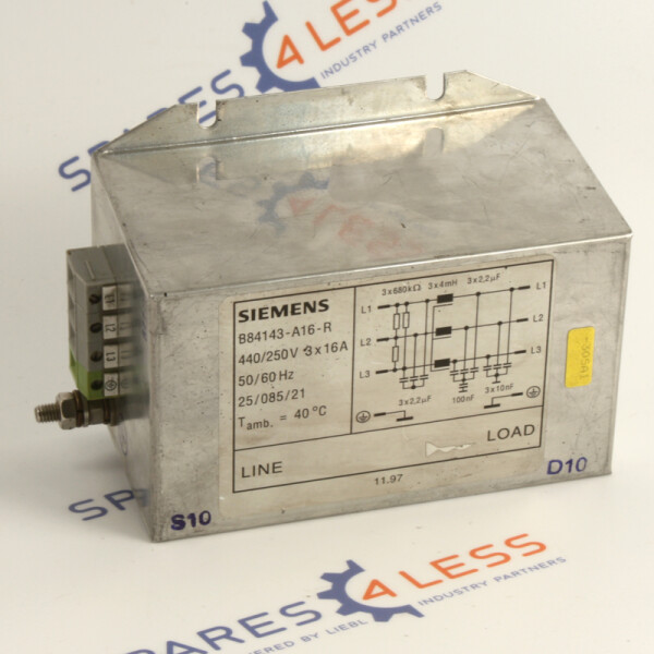 SIEMENS Netzfilter B84143-A16R GEB