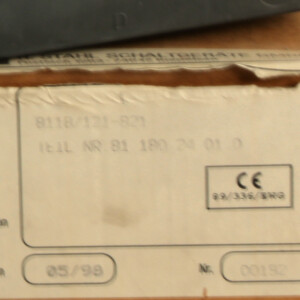 STAHL Abzweigdose 8118/121-821 8118/12 OVP
