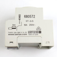 LÜTZE Steckdose Hutschiene ST3/S 680572 NOV