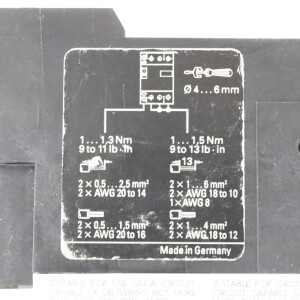 Siemens Leistungsschalter 3VU1300-1MJ00 GEB
