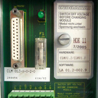 INDRAMAT CLM AC Servo Controller CLM01.2/CLM01.3 CLM 01.3-X-0-2-0 GEB