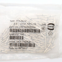 Harting Buchsenkontakt R15-BU-C-0,5 09150006203 (100Stk.) OVP
