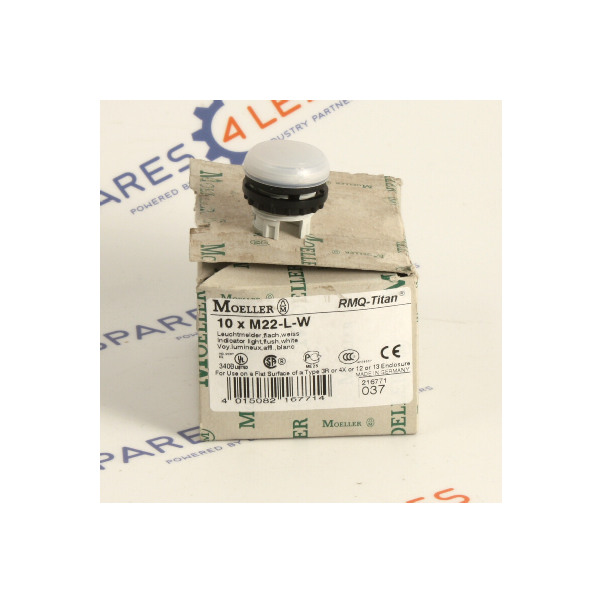 Klöckner Moeller Leuchtmelder weiss M22-L-W (10Stk.) OV