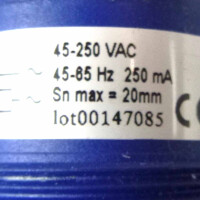 Balluff induktiver Näherungsschalter BCS030WO5L3 NOV