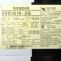 Siemens Leistungsschalter 3VE1010-2G GEB