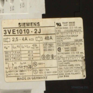 Siemens Leistungsschalter 3VE1010-2J GEB
