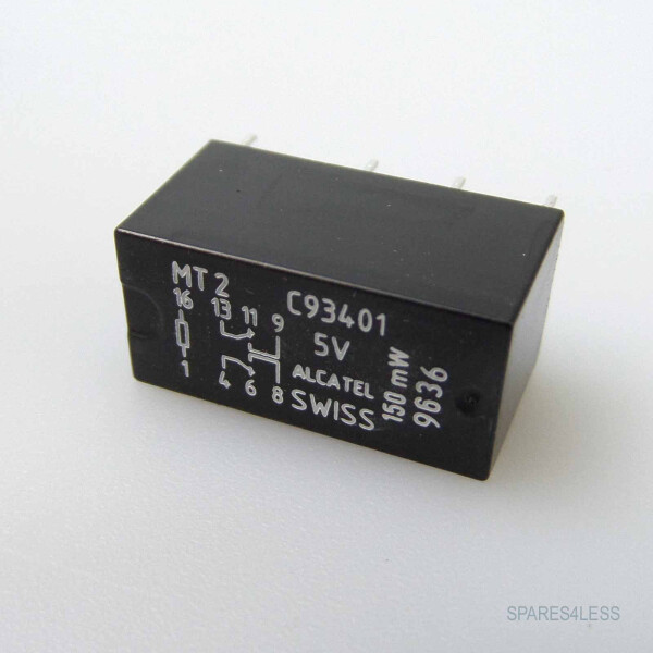 ALCATEL Relais MT2 C93401 5V 150mW NOV