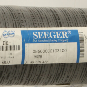 SEEGER Sicherungsring J85-S DIN472 994755 (50 Stk) OVP