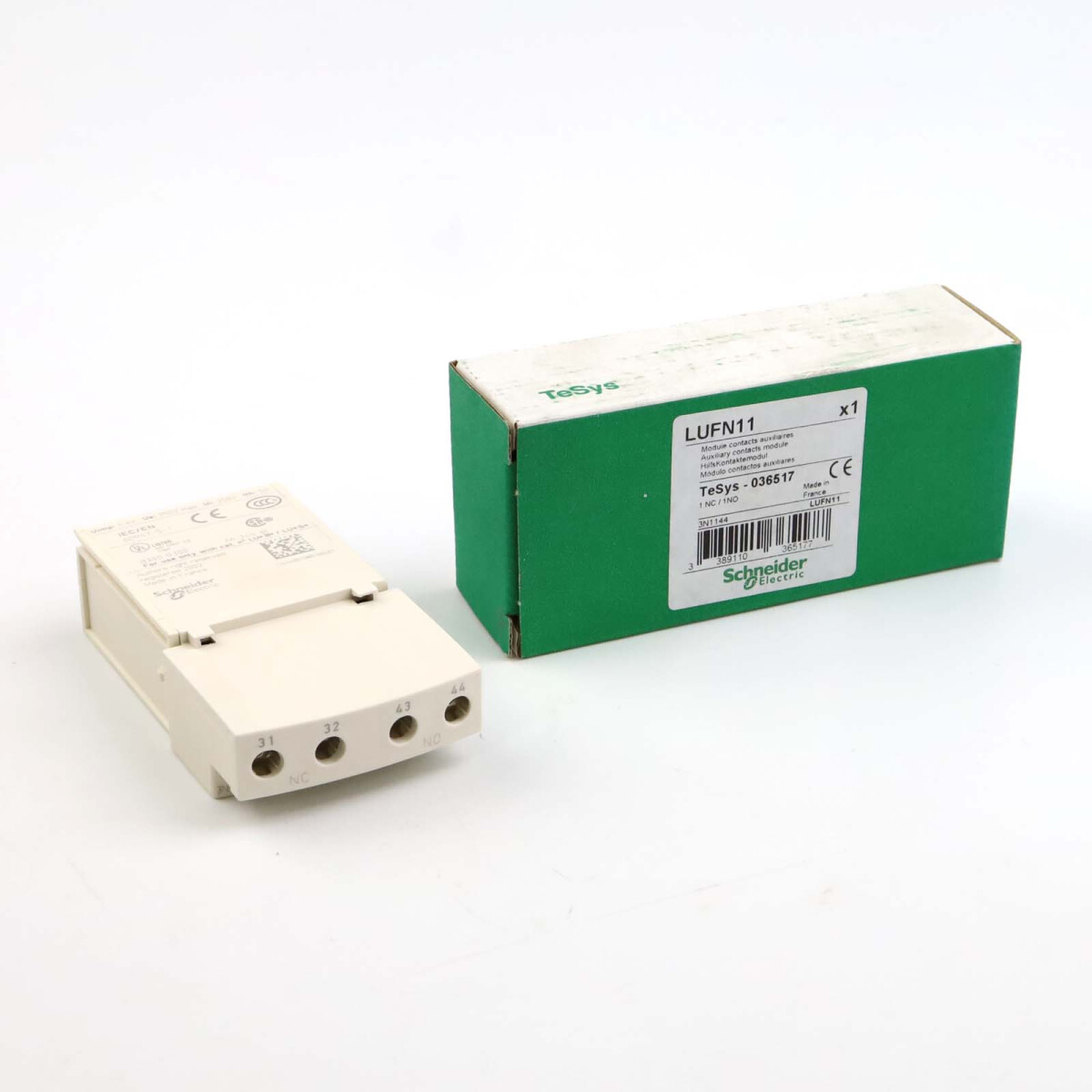 Schneider Electric Hilfskontaktemodul LUFN11 036517 OVP