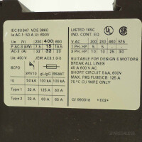 Siemens Schütz 3RT1034-1BB40 24V GEB
