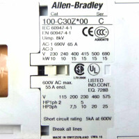 Allen Bradley Schütz 100S-C30ZJ14C SER.C GEB