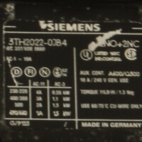 Siemens Schütz Hilfsschütz 3TH2022-0JB4 GEB