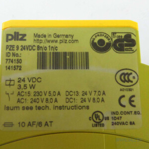 Pilz Kontakterweiterungsblock PZE 9 24VDC 8n/o 1n/c 774150 GEB