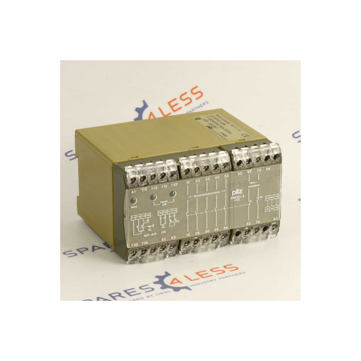 Pilz Not-Aus Schaltgerät PNOZ/ 3 24VDC 5S 1Ö 1W 47