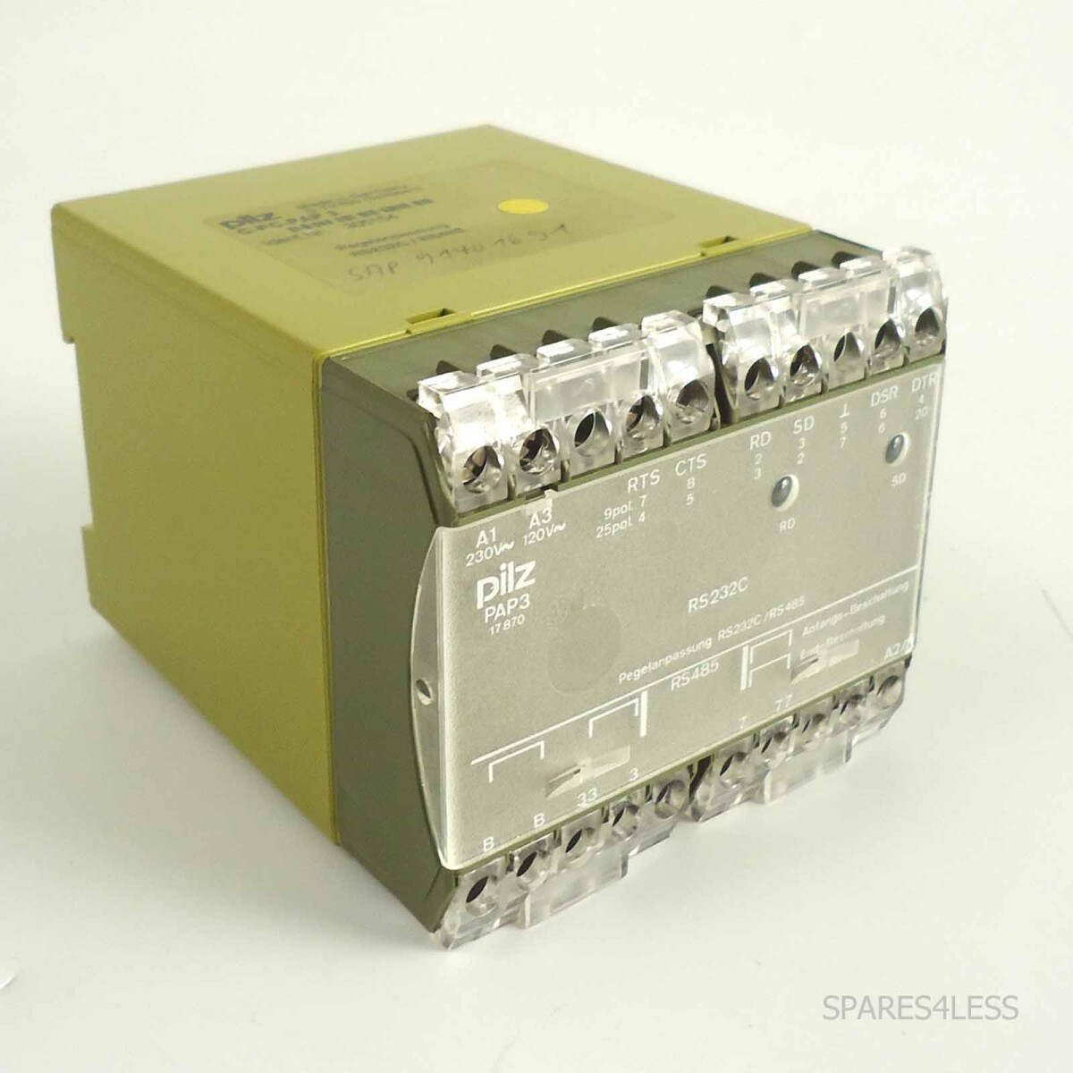 PILZ C-PC-PAP-3 PEGELANP.v24/RS485 305154 GEB