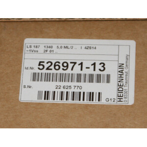 Heidenhain Längenmessgerät LS187 L=1340mm A= 5,0 µm ID 526971-13 OVP