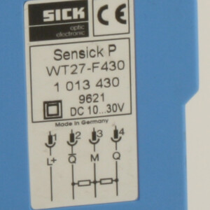 SICK Reflexions Lichttaster WT27-F430 1013430 GEB