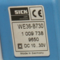 SICK Einweg-Lichtschranke WE36-B730 1009738 GEB