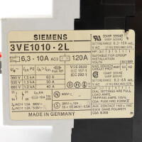 Siemens Leistungsschalter 3VE1010-2L GEB