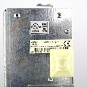 Rexroth Einzelachs-Wechselrichter HMS01.1N-W0054-A-07-NNNN CSB01.1N. GEB