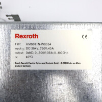 Rexroth Einzelachs-Wechselrichter HMS01.1N-W0054-A-07-NNNN CSB01.1N. GEB