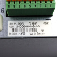 Rexroth Einzelachs-Wechselrichter HMS01.1N-W0054-A-07-NNNN CSB01.1N. GEB