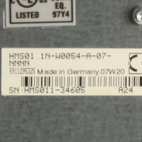 Rexroth Einzelachs-Wechselrichter HMS01.1N-W0054-A-07-NNNN CSB01.1C.. GEB