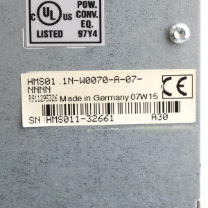 Rexroth Einzelachs-Wechselrichter HMS01.1N-W0070-A-07-NNNN R911295326 GEB