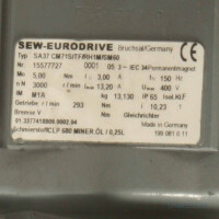 SEW Getriebemotor SA37 CM71S/TF/RH1M/SM60 15577727 NOV