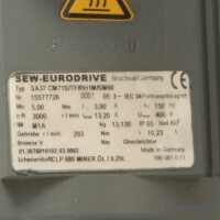 SEW Getriebemotor SA37 CM71S/TF/RH1M/SM60 15577726 NOV
