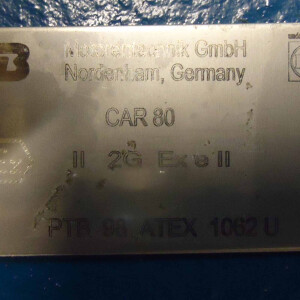 ATB Drehstrommotor CAR80 II2GExeII CD80 K-4 No.495405007H OVP