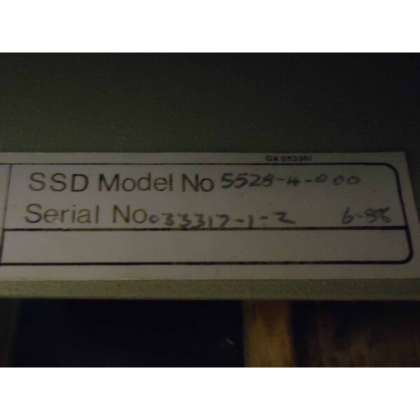 Parker / SSD Ltd. SSD Drive / AC Variable Speed Drive 5528-4-0000 GEB