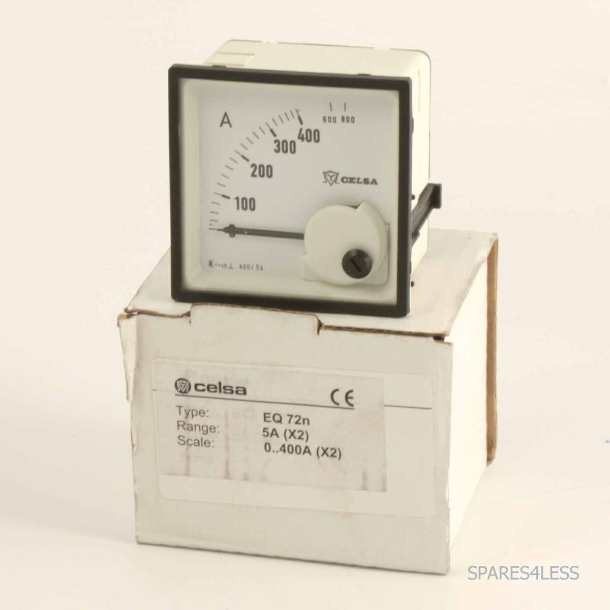 CELSA Analog-Messgerät EQ72n 0...400A OVP