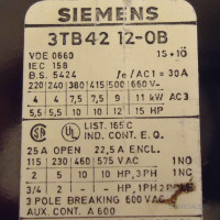Siemens Schütz 3TB4212-0B GEB