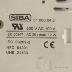 SIBA Sicherungshalter 5106004.2 600V/AC100A NOV