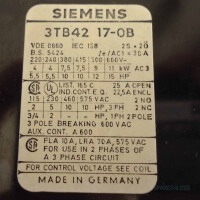 Siemens Schütz 3TB4217-0B GEB