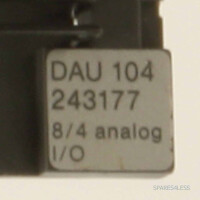 AEG Modicon DAU 104 243177 8/4 Analog I/O GEB
