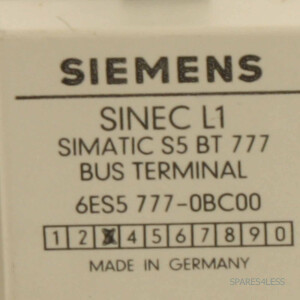 Simatic S5 Busklemme 6ES5 777-0BC00 GEB