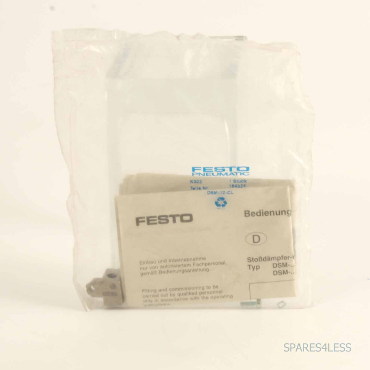 Festo Stoßdämpferhalter N302 DSM-12-CL 164324 OVP