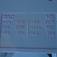 BBC Leistungsschalter S271 K1A GEB