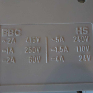 BBC Leistungsschalter S271 K4A GEB